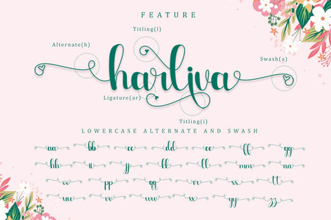 Harliva Font Sakha Design Studio 