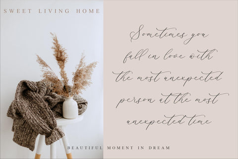 Harlyetta Mordila - Luxury Calligraphy Font Storytype Studio 