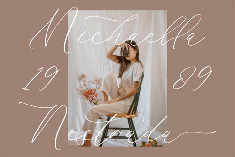 Harlyetta Mordila - Luxury Calligraphy Font Storytype Studio 