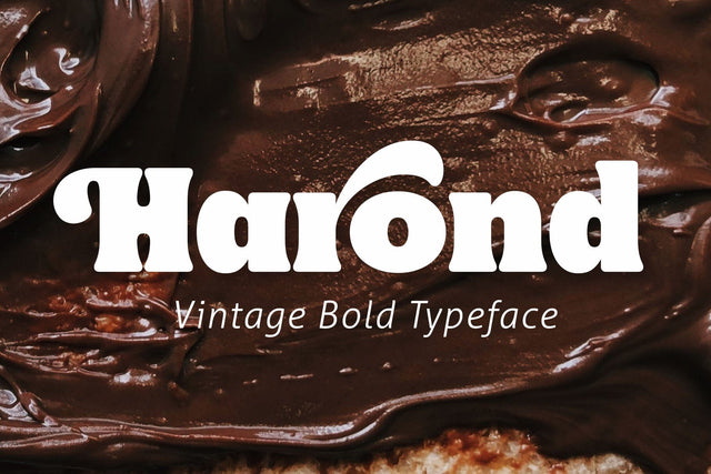 Harond – Bold Serif Font Arterfak Project 