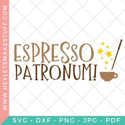 Harry Potter Expresso Patronum SVG Hey Let's Make Stuff 