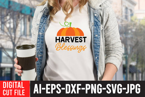 Harvest Blessing SVG Design SVG BlackCatsMedia 