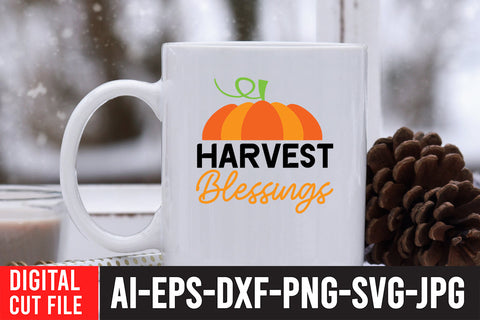 Harvest Blessing SVG Design SVG BlackCatsMedia 
