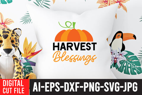 Harvest Blessing SVG Design SVG BlackCatsMedia 