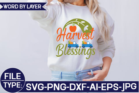 Harvest Blessings SVG Cut File SVG Studio Innate 