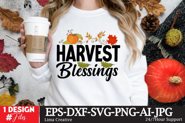 Harvest Blessings SVG Cute File SVG Insomnia Std 