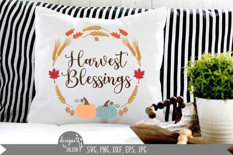 Harvest Blessings SVG Designs by Jolein 