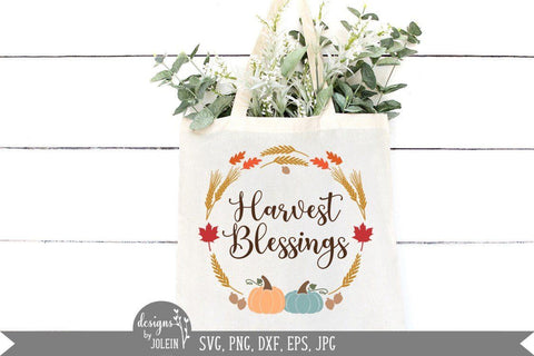 Harvest Blessings SVG Designs by Jolein 