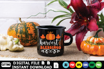 Harvest Blessings SVG Shahin alam 
