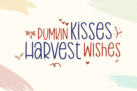 Harvest Delight Font Holydie Studio 