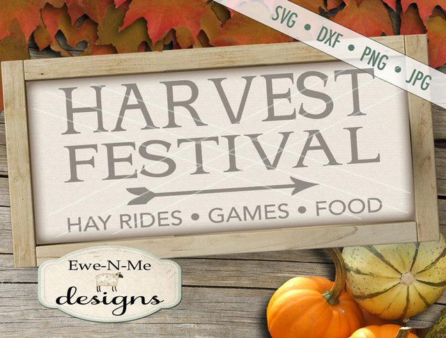 Harvest Festival - Cutting File SVG Ewe-N-Me Designs 
