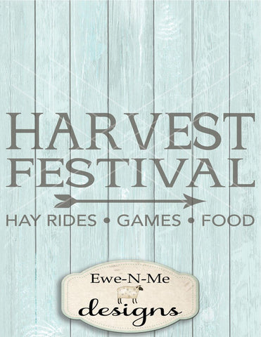 Harvest Festival - Cutting File SVG Ewe-N-Me Designs 