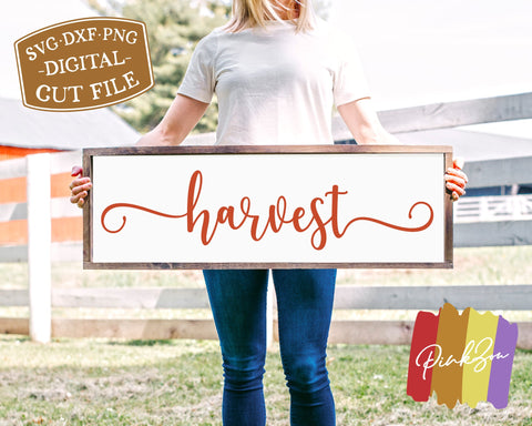 Harvest SVG Files | Fall Svg | Autumn Svg | Farmhouse Svg | Thanksgiving Svg | Commercial Use | Cricut | Silhouette | Digital Cut Files (1085320033) SVG PinkZou 