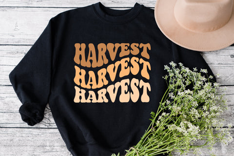 Harvest svg, wavy style svg, EPS PNG Cricut Instant Download SVG Fauz 