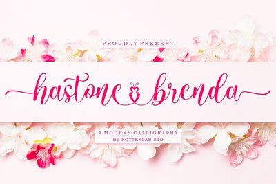 Hastone Brenda Font Rotterlab studio 