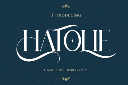 Hatolie | Display Font Font Gilar Studio 