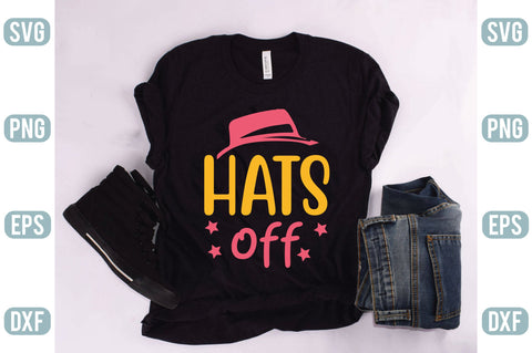 Hats Off SVG SVG Creativeart88 