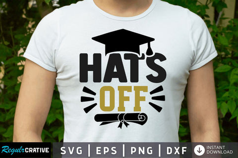 Hats off SVG SVG Regulrcrative 