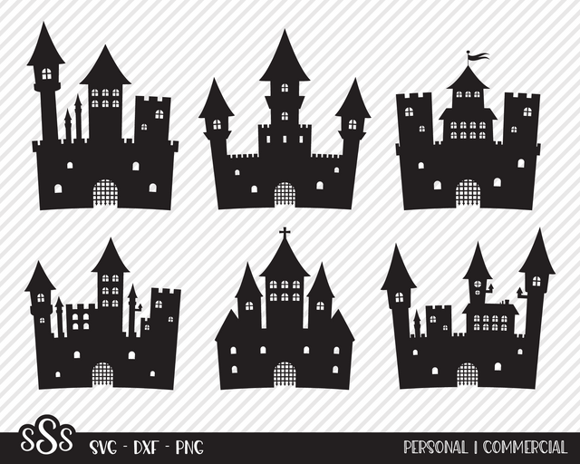 Haunted Castle Bundle | Halloween SVG SVG Texas Southern Cuts 