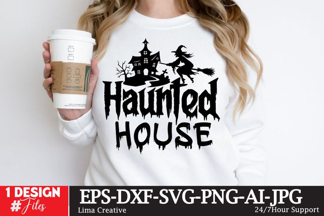 Haunted House SVG Cute File SVG Insomnia Std 