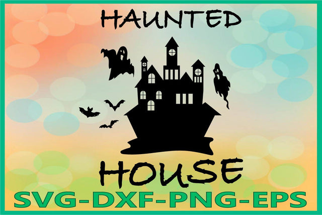 Haunted House Svg, Halloween SVG AlexSVGStudio 