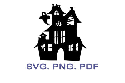 Haunted House SVG, Halloween SVG SVG MagicDesignUS 