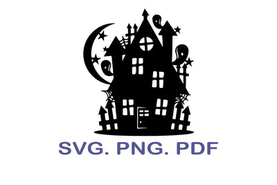 Haunted House SVG, Halloween SVG SVG MagicDesignUS 