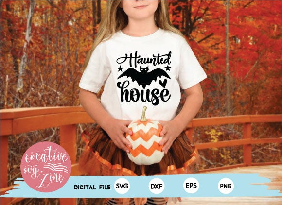 haunted house SVG md faruk hossain 
