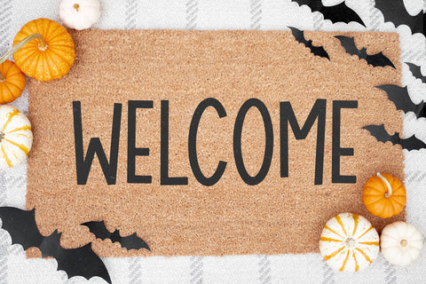 Haunted Pumpkin - Handwritten Font with Ghost Doodles Font KA Designs 