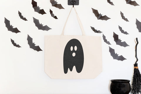 Haunted Pumpkin - Handwritten Font with Ghost Doodles Font KA Designs 