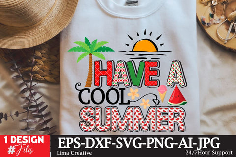Have a Cool Summer Sublimation PNG Sublimation Insomnia Std 
