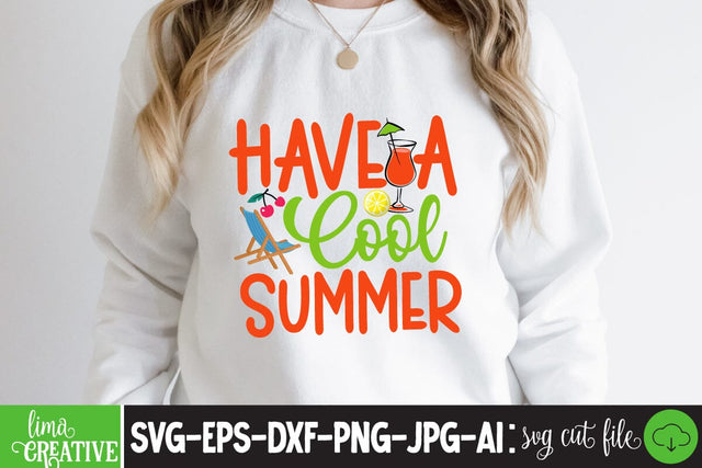 Have A Cool Summer SVG Cute File SVG Insomnia Std 