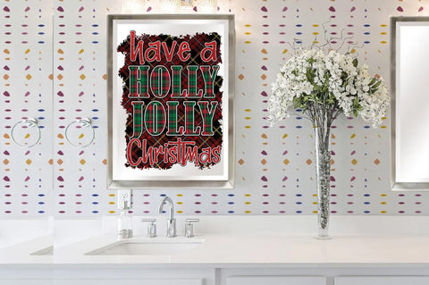 Have a holly jolly Christmas Sublimation Sublimation Jagonath Roy 