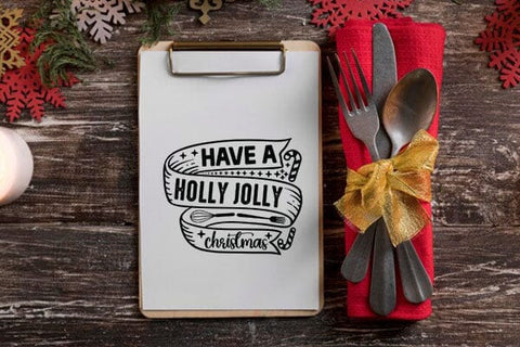 Have a holly jolly christmas SVG Angelina750 
