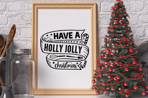 Have a holly jolly christmas SVG Angelina750 