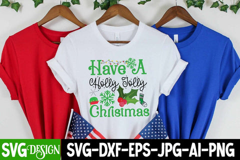 Have a Holly Jolly Christmas SVG Cut File, Have a Holly Jolly Christmas SVG Quotes, Have a Holly Jolly Christmas Sublimation PNG. Christmas SVG Cut File, Christmas SVG Quotes, Merry Christmas SVG Design, Christnmas Sublimation PNG SVG BlackCatsMedia 