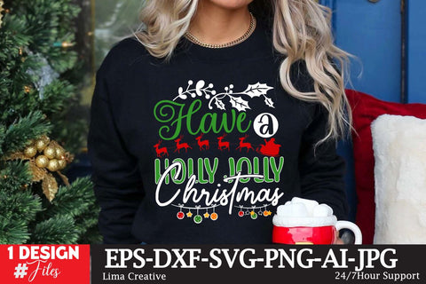 Have A Holly Jolly Christmas SVG Cute File SVG Insomnia Std 