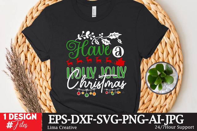 Have A Holly Jolly Christmas SVG Cute File SVG Insomnia Std 
