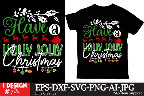 Have A Holly Jolly Christmas SVG Cute File SVG Insomnia Std 
