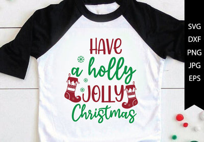 have a holly jolly Christmas SVG md faruk hossain 