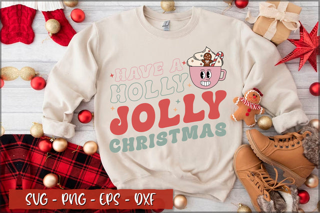 Have a holly jolly christmas SVG SVG Shetara Begum 