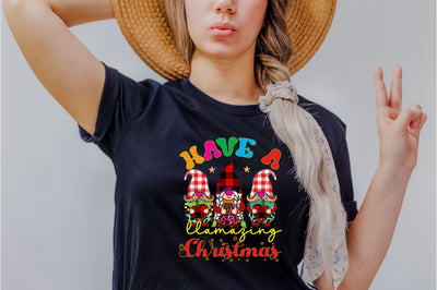 Have a Llamazing Christmas Sublimation SVGArt 