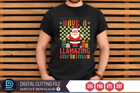 Have a Llamazing Christmas SVG SVG DESIGNISTIC 
