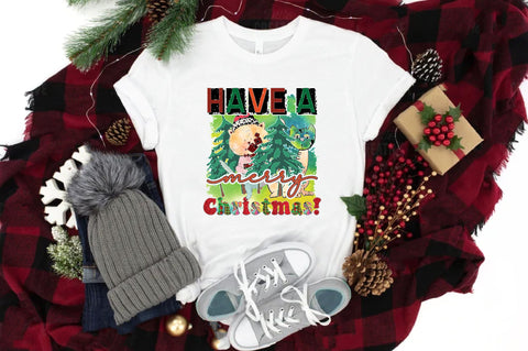 Have a Merry Christmas Funny Cat Sublimation Sublimation Jagonath Roy 
