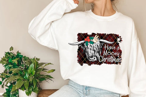 Have a Mooey Christmas Sublimation Sublimation Jagonath Roy 