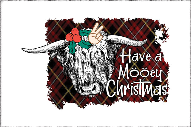 Have a Mooey Christmas Sublimation Sublimation Jagonath Roy 