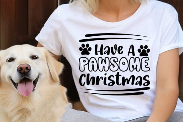 Have A Pawsome Christmas SVG Angelina750 