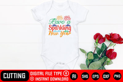 Have A Sparkling New Year SVG CraftlabSvg29 