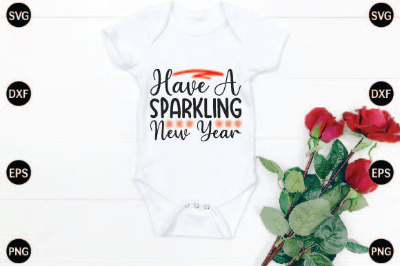 Have a Sparkling New Year SVG CraftlabSvg29 