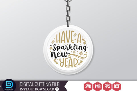 Have a sparkling new year SVG SVG DESIGNISTIC 